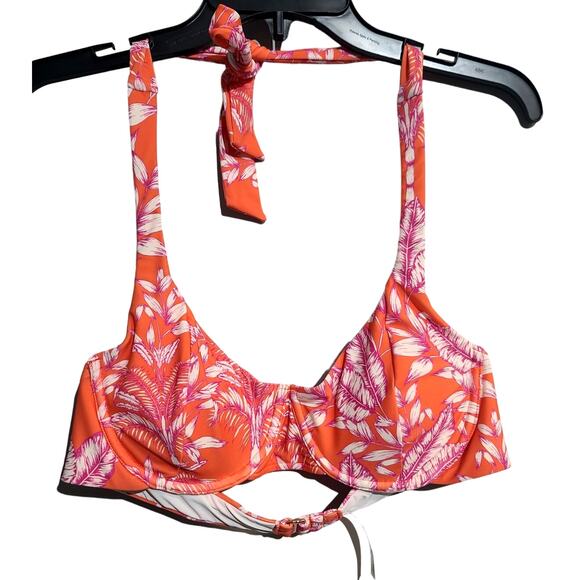 Anthropologie Maeve Palms Bikini Top - Picture 2 of 6